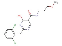 2-(2,6-dichlorobenzyl)-4-hydroxy-N-(3-methoxypropyl)pyrimidine-5-carboxamide