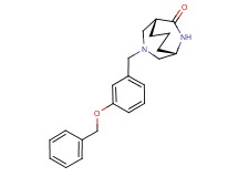 (1S*,5R*)-3-[3-(benzyloxy)benzyl]-3,9-diazabicyclo[3.3.2]decan-10-one