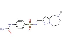 4-[(aminocarbonyl)amino]-N-(5,6,7,8-tetrahydro-4H-pyrazolo[1,5-a][1,4]diazepin-2-ylmethyl)benzenesulfonamide
