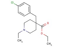 ethyl 4-(4-chlorobenzyl)-1-ethyl-4-piperidinecarboxylate