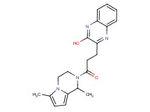3-[3-(1,6-dimethyl-3,4-dihydropyrrolo[1,2-a]pyrazin-2(1H)-yl)-3-oxopropyl]quinoxalin-2-ol