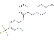 1-(2-{[3-chloro-5-(trifluoromethyl)pyridin-2-yl]oxy}benzyl)-4-methylpiperazine