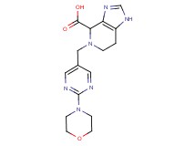 5-{[2-(4-morpholinyl)-5-pyrimidinyl]methyl}-4,5,6,7-tetrahydro-1H-imidazo[4,5-c]pyridine-4-carboxylic acid