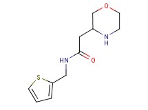 2-(3-morpholinyl)-N-(2-thienylmethyl)acetamide