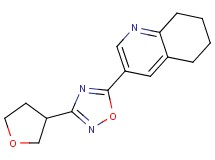 3-[3-(tetrahydrofuran-3-yl)-1,2,4-oxadiazol-5-yl]-5,6,7,8-tetrahydroquinoline