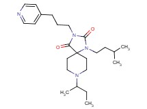 8-sec-butyl-1-(3-methylbutyl)-3-[3-(4-pyridinyl)propyl]-1,3,8-triazaspiro[4.5]decane-2,4-dione