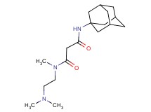 N'-1-adamantyl-N-[2-(dimethylamino)ethyl]-N-methylmalonamide