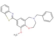 7-(1,3-benzothiazol-2-yl)-4-benzyl-9-methoxy-2,3,4,5-tetrahydro-1,4-benzoxazepine