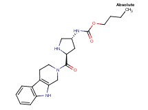 butyl [(3R,5S)-5-(1,3,4,9-tetrahydro-2H-beta-carbolin-2-ylcarbonyl)pyrrolidin-3-yl]carbamate