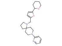 8-(2-pyridinyl)-1-{[5-(tetrahydro-2H-pyran-2-yl)-2-furyl]methyl}-1,8-diazaspiro[4.5]decane