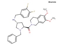 (3R,5S)-1-benzyl-N-(3,4-difluorobenzyl)-5-[(6,7-dimethoxy-3,4-dihydro-2(1H)-isoquinolinyl)carbonyl]-3-pyrrolidinamine