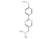 1-[2-(4-methoxyphenyl)pyrimidin-5-yl]-N,N-dimethylmethanamine