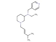 N-ethyl-1-[(2E)-4-methyl-2-penten-1-yl]-N-(4-pyridinylmethyl)-3-piperidinamine