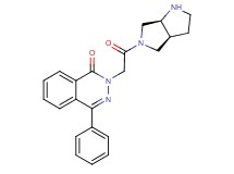 2-{2-[rel-(3aS,6aS)-hexahydropyrrolo[3,4-b]pyrrol-5(1H)-yl]-2-oxoethyl}-4-phenyl-1(2H)-phthalazinone hydrochloride