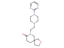 7-[2-(4-pyrimidin-2-ylpiperazin-1-yl)ethyl]-2-oxa-7-azaspiro[4.5]decan-8-one