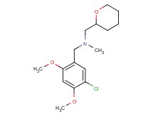 (5-chloro-2,4-dimethoxybenzyl)methyl(tetrahydro-2H-pyran-2-ylmethyl)amine