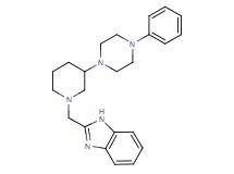 2-{[3-(4-phenyl-1-piperazinyl)-1-piperidinyl]methyl}-1H-benzimidazole