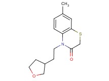 7-methyl-4-[2-(tetrahydrofuran-3-yl)ethyl]-2H-1,4-benzothiazin-3(4H)-one