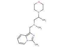 N-methyl-N-[(3-methylimidazo[1,5-a]pyridin-1-yl)methyl]-2-morpholin-4-ylpropan-1-amine