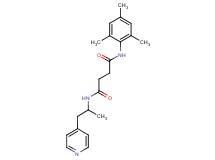 N-mesityl-N'-(1-methyl-2-pyridin-4-ylethyl)succinamide
