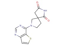 7-thieno[3,2-d]pyrimidin-4-yl-2,7-diazaspiro[4.4]nonane-1,3-dione
