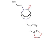 (1S*,5R*)-3-(1,3-benzodioxol-5-ylmethyl)-6-propyl-3,6-diazabicyclo[3.2.2]nonan-7-one