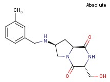 (3R,7S,8aS)-3-(hydroxymethyl)-7-[(3-methylbenzyl)amino]hexahydropyrrolo[1,2-a]pyrazine-1,4-dione