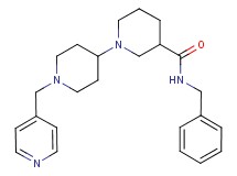 N-benzyl-1'-(4-pyridinylmethyl)-1,4'-bipiperidine-3-carboxamide