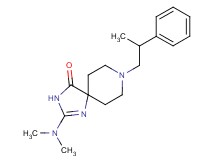 2-(dimethylamino)-8-(2-phenylpropyl)-1,3,8-triazaspiro[4.5]dec-1-en-4-one
