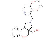 [(3aS*,9bS*)-2-[(3,4-dimethoxypyridin-2-yl)methyl]-1,2,3,9b-tetrahydrochromeno[3,4-c]pyrrol-3a(4H)-yl]methanol