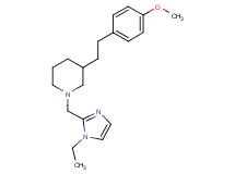1-[(1-ethyl-1H-imidazol-2-yl)methyl]-3-[2-(4-methoxyphenyl)ethyl]piperidine
