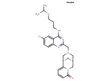 (1S,9S)-11-({6-chloro-4-[(3-isopropoxypropyl)amino]-2-quinazolinyl}methyl)-7,11-diazatricyclo[7.3.1.0~2,7~]trideca-2,4-dien-6-one