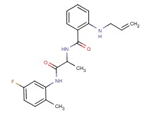2-(allylamino)-N-{2-[(5-fluoro-2-methylphenyl)amino]-1-methyl-2-oxoethyl}benzamide