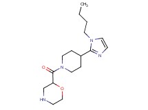 2-{[4-(1-butyl-1H-imidazol-2-yl)-1-piperidinyl]carbonyl}morpholine