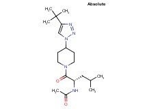 N-((1S)-1-{[4-(4-tert-butyl-1H-1,2,3-triazol-1-yl)piperidin-1-yl]carbonyl}-3-methylbutyl)acetamide