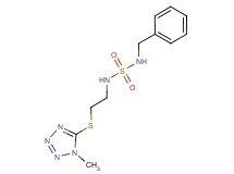 N-benzyl-N'-{2-[(1-methyl-1H-tetrazol-5-yl)thio]ethyl}sulfamide