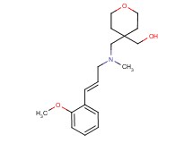 (4-{[[(2E)-3-(2-methoxyphenyl)-2-propen-1-yl](methyl)amino]methyl}tetrahydro-2H-pyran-4-yl)methanol