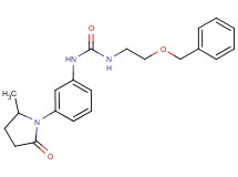 N-[2-(benzyloxy)ethyl]-N'-[3-(2-methyl-5-oxopyrrolidin-1-yl)phenyl]urea