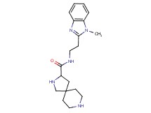 N-[2-(1-methyl-1H-benzimidazol-2-yl)ethyl]-2,8-diazaspiro[4.5]decane-3-carboxamide dihydrochloride