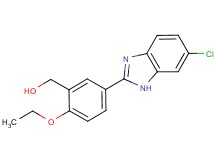 [5-(6-chloro-1H-benzimidazol-2-yl)-2-ethoxyphenyl]methanol