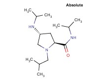 (4R)-1-isobutyl-N-isopropyl-4-(isopropylamino)-L-prolinamide