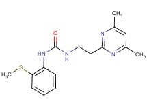 N-[2-(4,6-dimethylpyrimidin-2-yl)ethyl]-N'-[2-(methylthio)phenyl]urea