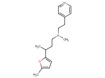 N-methyl-3-(5-methyl-2-furyl)-N-(2-pyridin-4-ylethyl)butan-1-amine