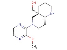 [(4aS*,8aR*)-6-(3-methoxy-2-pyrazinyl)octahydro-1,6-naphthyridin-4a(2H)-yl]methanol