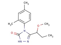 4-(2,4-dimethylphenyl)-5-(1-methoxypropyl)-2,4-dihydro-3H-1,2,4-triazol-3-one