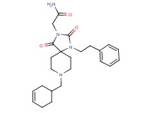 2-[8-(3-cyclohexen-1-ylmethyl)-2,4-dioxo-1-(2-phenylethyl)-1,3,8-triazaspiro[4.5]dec-3-yl]acetamide