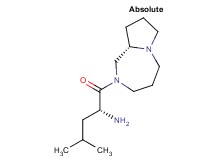 (2R)-1-[(9aS)-hexahydro-1H-pyrrolo[1,2-a][1,4]diazepin-2(3H)-yl]-4-methyl-1-oxopentan-2-amine