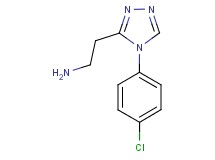 2-[4-(4-chlorophenyl)-4H-1,2,4-triazol-3-yl]ethanamine