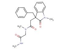 2-(3-benzyl-1-methyl-2-oxo-2,3-dihydro-1H-indol-3-yl)-N-methyl-N-[2-(methylamino)-2-oxoethyl]acetamide
