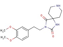3-[2-(3,4-dimethoxyphenyl)ethyl]-1,3,8-triazaspiro[4.5]decane-2,4-dione